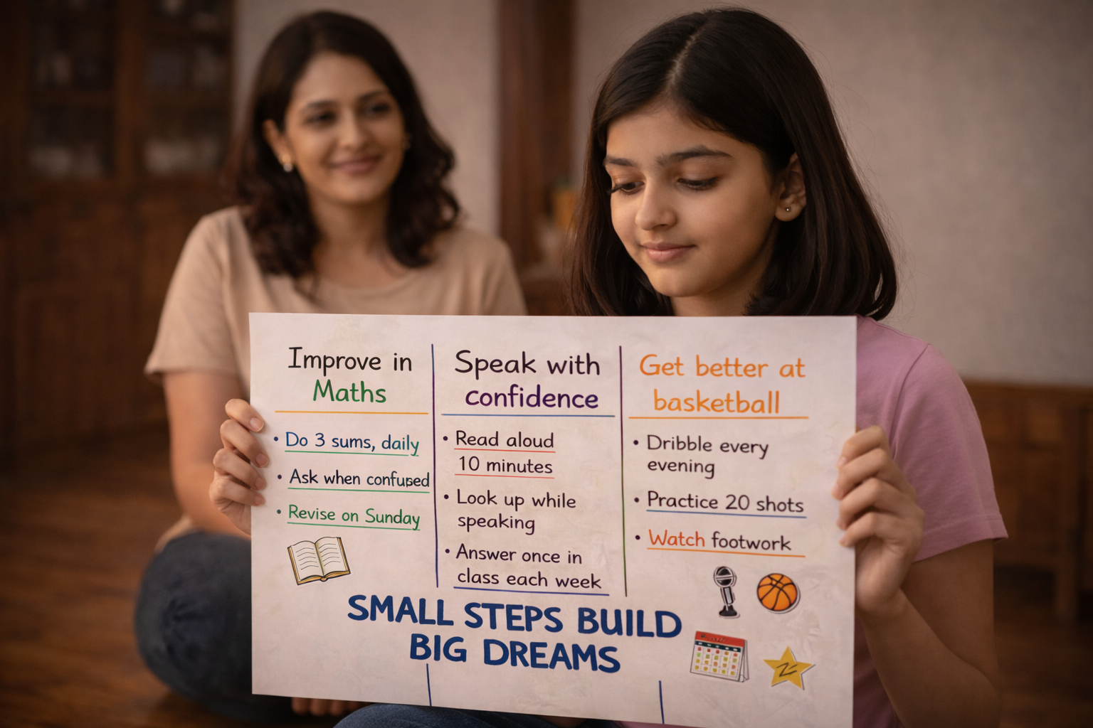 Turn Dreams into Goals course for children aged 8-14